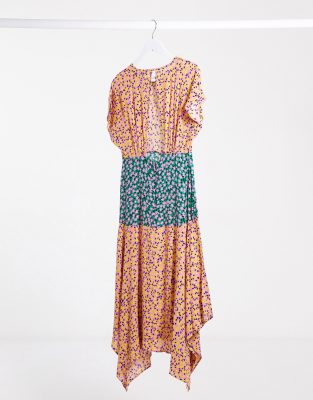 topshop hanky hem dress