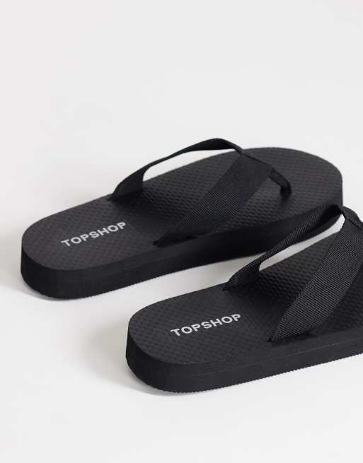 Topshop – Molly – Svarta sandaler med tårem, 4 av 4