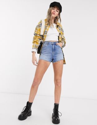 topshop mom shorts