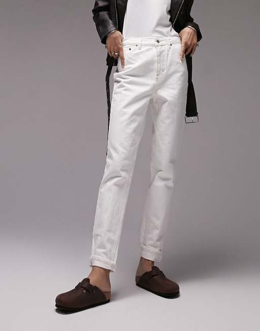 Topshop best sale white pants