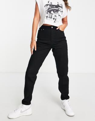 TOPSHOP MOM JEANS IN BLACK