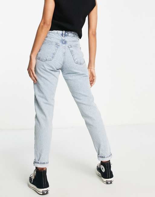 Topshop Mom jeans in bleach