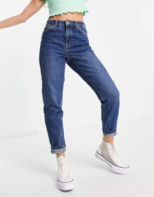 topshop slim mom jeans