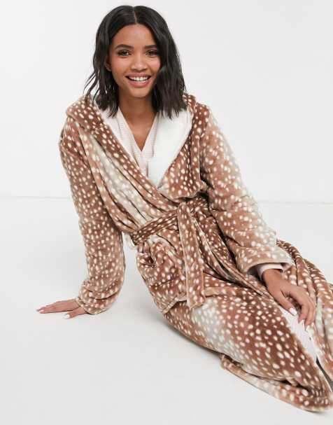 Topshop – Morgenmantel mit Bambi-Aufdruck