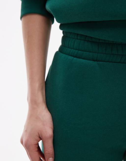 Topshop – Mörkgröna mjukisbyxor med "Cape Town"-tryck, del av set, 5 av 5
