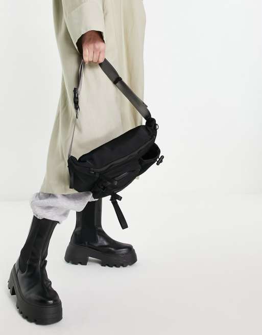 Topshop Multifunktionale Gurteltasche aus Nylon ASOS