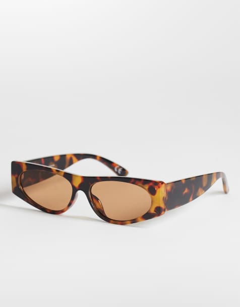 Topshop - Mykonos - Cat eye-solbriller med skildpaddemønster - view 1