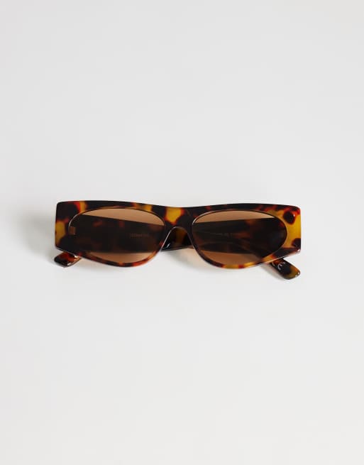 Topshop - Mykonos - Cat eye-solbriller med skildpaddemønster, 3 af 3