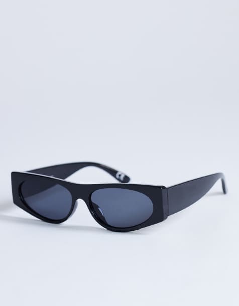 Topshop - Mykonos - Lunettes de soleil yeux de chat - Noir - view 1