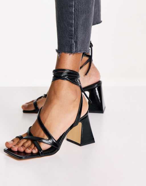 Topshop square toe online sandals