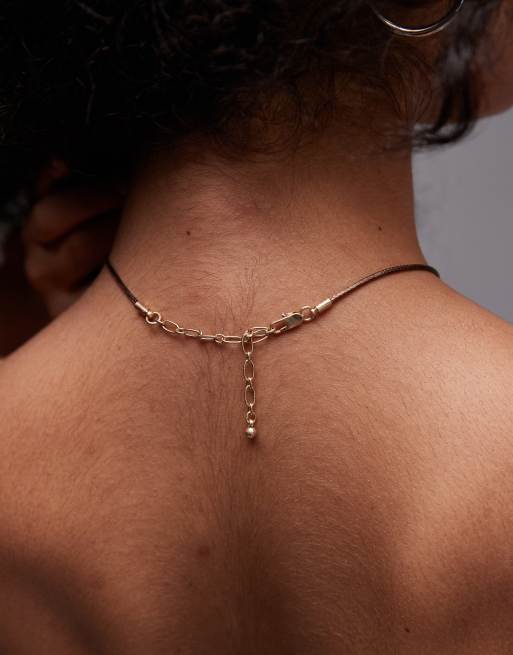 Topshop - Natalie - Collier à pendentif fleur - Doré, 3 de 3