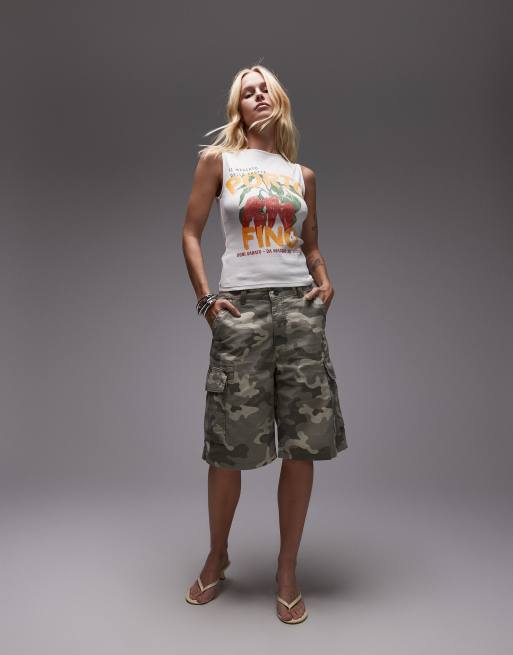 Topshop – Naturvitt linne med 'Portofino'-tryck, 2 av 4