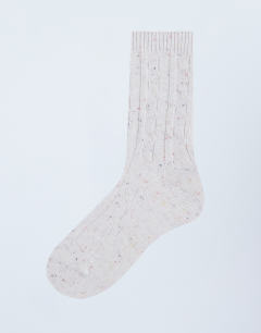 Nepp cosy sock in white