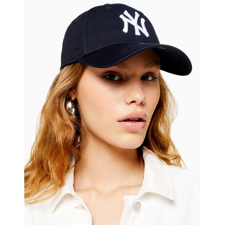 NEW ERA CAP New Era New York Yankees Mesh Applique T-Shirt In Navy  Exclusive To ASOS for Men