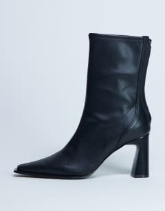 Nicky chisel toe ankle boot in black