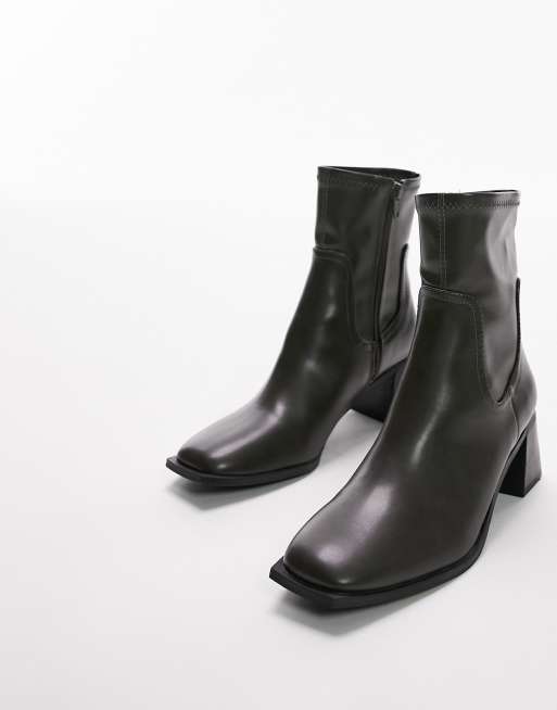 Topshop muriel outlet mid heel boots