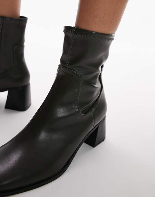 Topshop ella hotsell heeled bootie