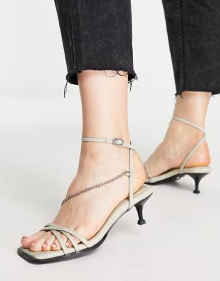 Asos sandali tacco basso store