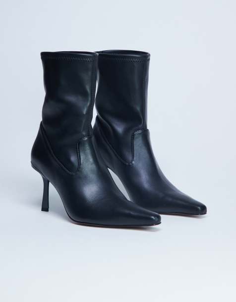 Topshop - Noah - Stivaletti neri a punta - view 1