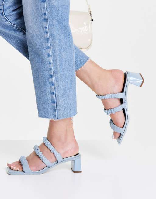 Topshop best sale blue sandals