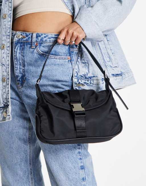 Buckle hot sale shoulder bag