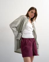 Topshop nylon runner short with insert ties