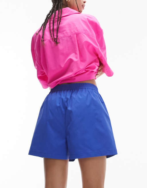 Nylon hot sale shorts womens