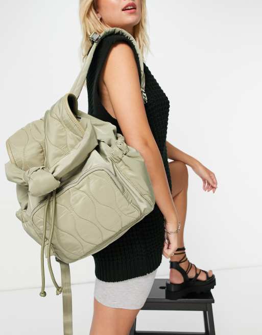 onion quilt backpack ASOS
