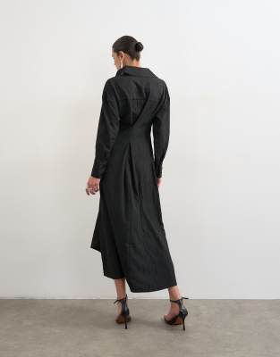 topshop utility midi shirt dress TOPSHOP Size 6 Utility Midi Shirt Dress Size 6