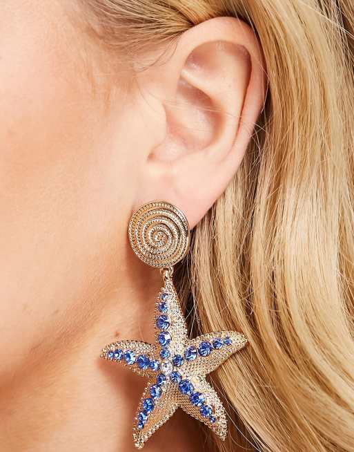 Orecchini a forma di stella hot sale marina