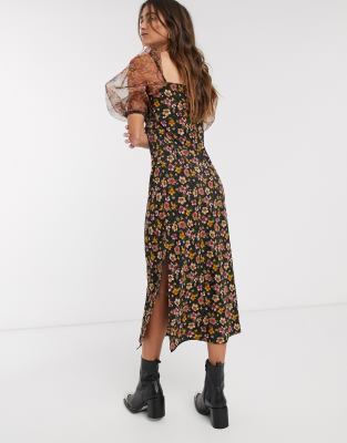 beach maxi wrap slip dress