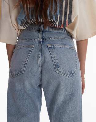 Jean Topshop Maman Taille Haute - Blanc - Taille W26 L28 - Neuf Avec étiquettes - Femme