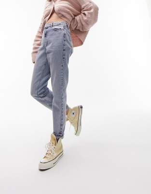 Original Mom jeans in bleach-Blues