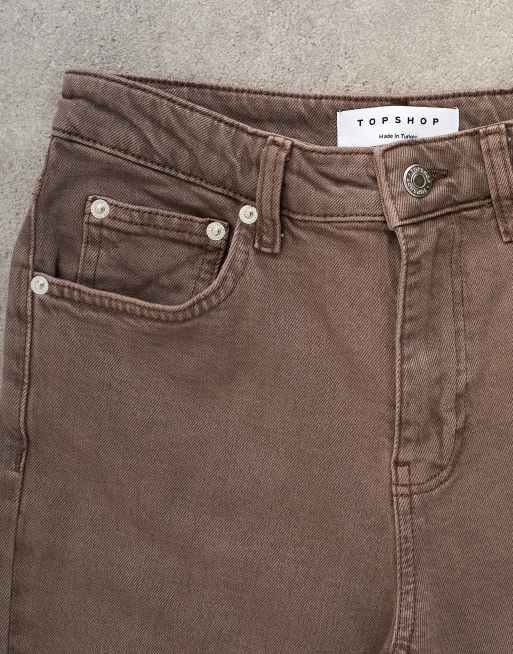 Topshop – Orson – Utterfärgade, raka, bekväma jeans med medelhög midja, 5 av 7