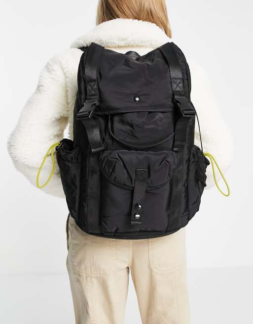 Topshop best sale black rucksack