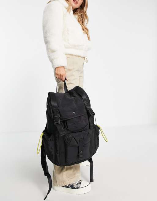 Topshop best sale black rucksack