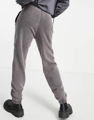 grey wash joggers