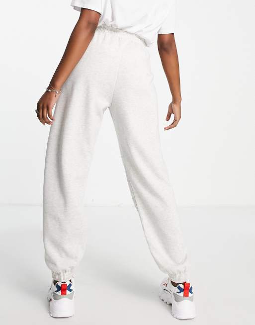 Missguided Petite White Oversized 90'S Loungewear Joggers - ShopStyle Pants