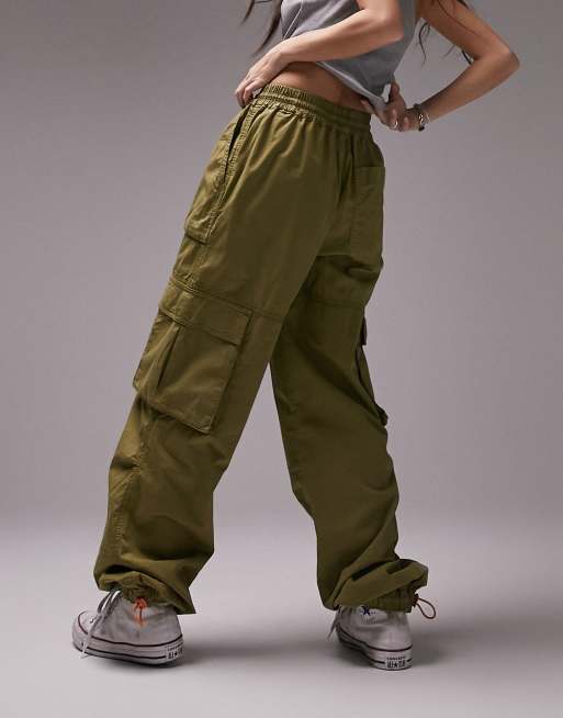 NG Nope Girl cargo balloon pants カーキ Spring Cargo Balloon Pants 3C - UNAIDUN | 60% - Asian