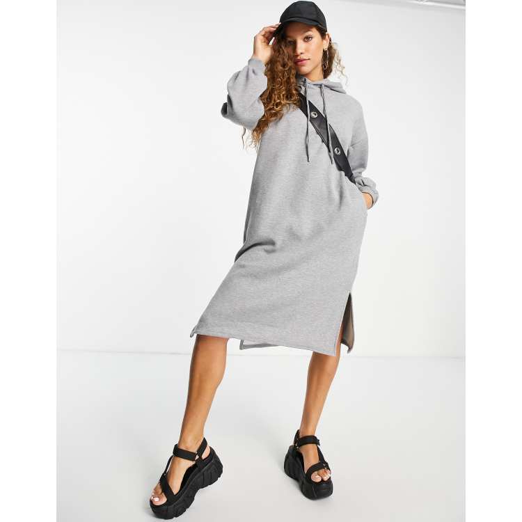 Topshop hoodie dress shop