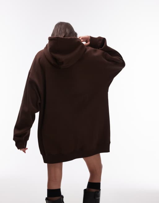 Hoodie Dress Long Hooded Maxi Dress, Winter Hoodie Sweatshirt Dress - UK Long Hoodie Dress For Women - View #10