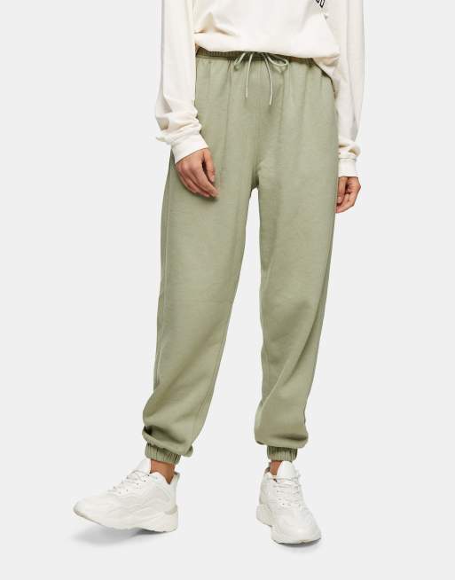 Topshop green joggers new arrivals