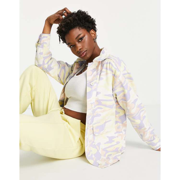 Oversized camouflage jacket womens new arrivals