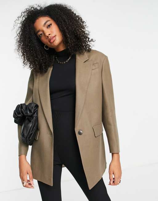 Oversized casual sale blazer