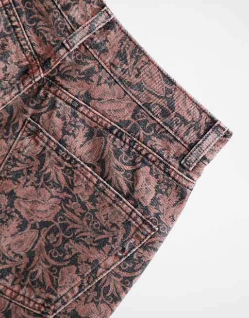 Topshop floral jeans discount