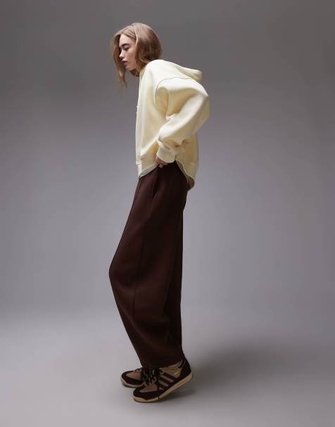 Topshop - Oversized og lysegul hættetrøje - view 1