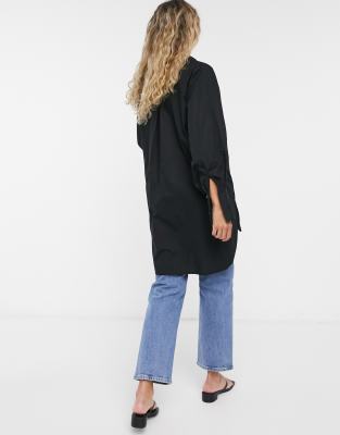 oversized shirt black