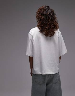 Topshop Oversized Rugby Top