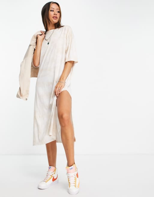 Oversized t shirt outlet midi dress