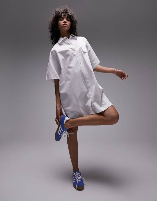 T shirt dress with tennis outlet shoes